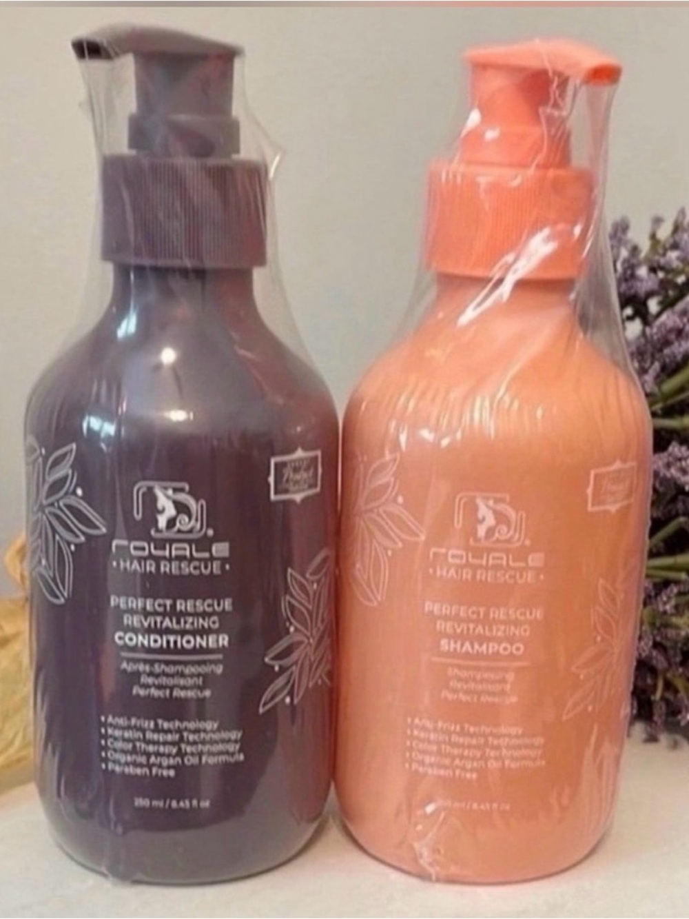 ❤️🔥Royale Rescue Revitalizing Shampoo, Conditioner, & Mask BUNDLE ~ Retail $300 - Picture 3 of 3
